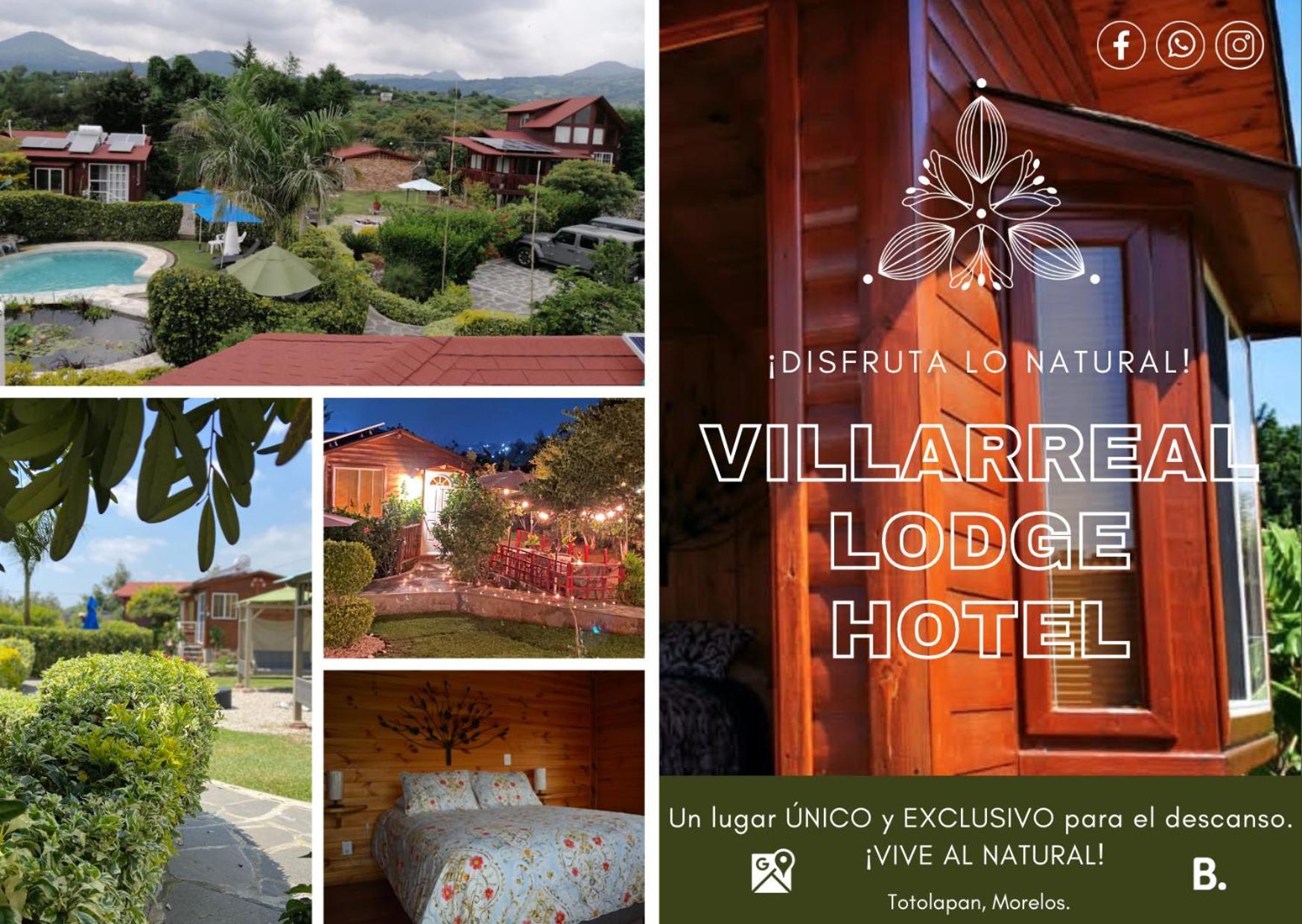 Villarreal Lodge Hotel Ecológico Totolapan Kültér fotó